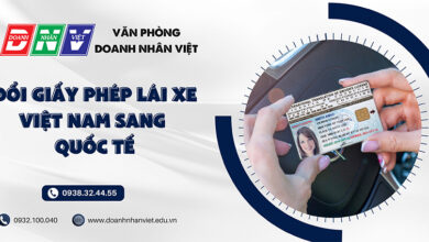 Đổi giấy phép lái xe Việt Nam sang quốc tế