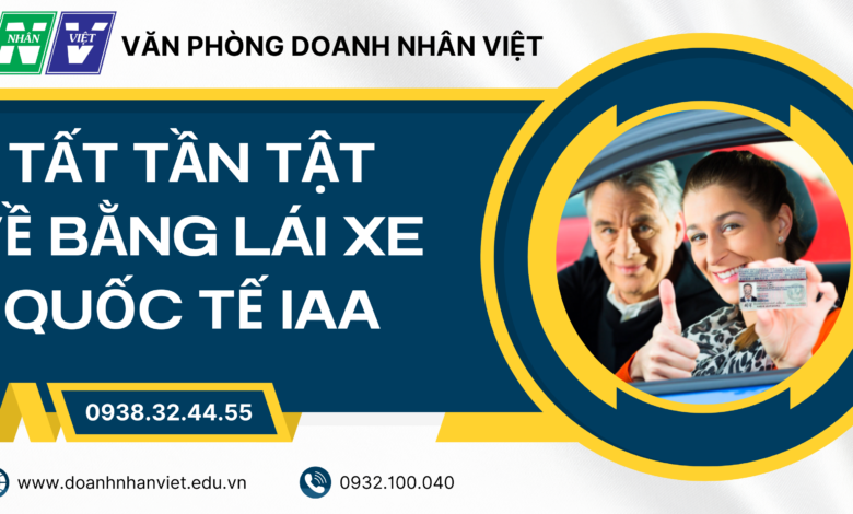 Bằng lái xe quốc tế IAA