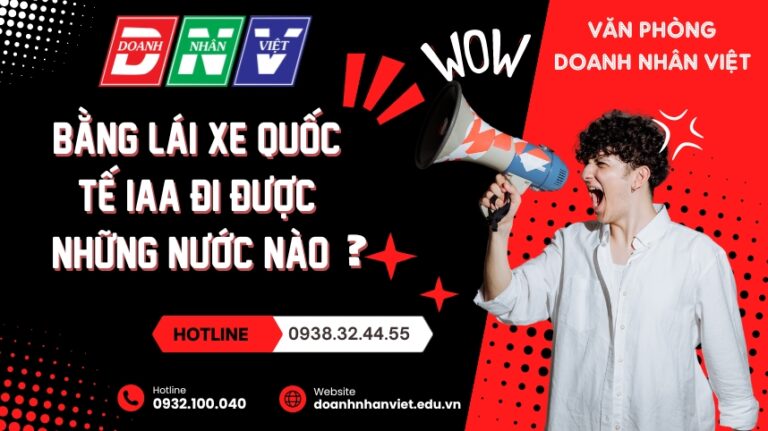 Bằng lái xe quốc tế IAA đi được những nước nào