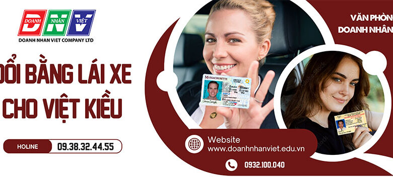 Đổi bằng lái xe cho Việt Kiều