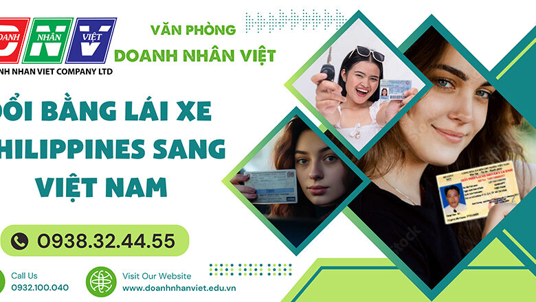 Đổi bằng lái xe Philippines sang Việt Nam