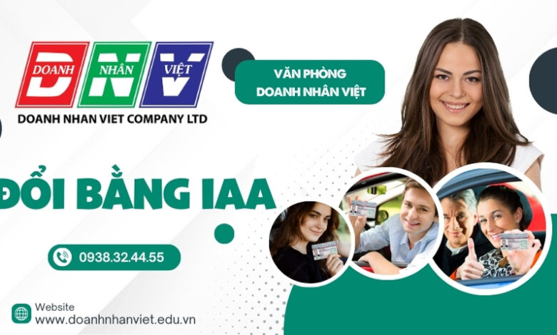 Đổi bằng IAA