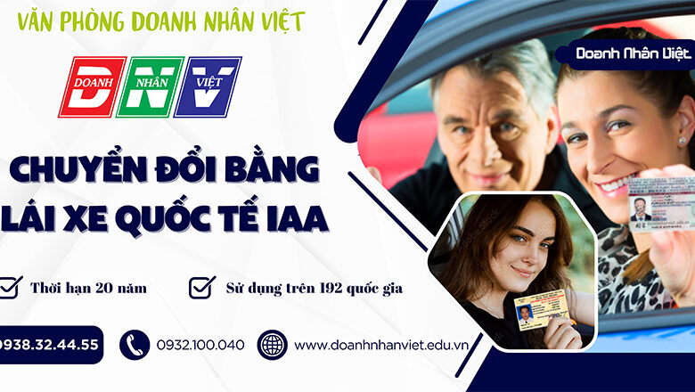 Chuyển đổi bằng lái xe quốc tế IAA