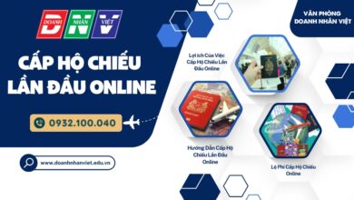 Cấp hộ chiếu lần đầu online