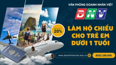 Làm hộ chiếu cho trẻ em dưới 1 tuổi