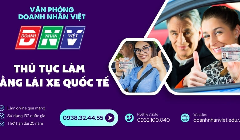 Thủ tục làm bằng lái xe quốc tế