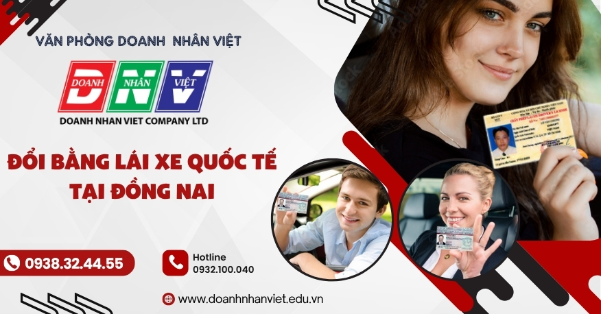 Đổi bằng lái xe quốc tế tại Đồng Nai