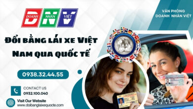 Đổi bằng lái xe Việt Nam qua quốc tế
