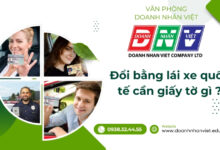 Đổi bằng lái xe quốc tế cần giấy tờ gì ?