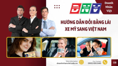 Hướng dẫn đổi bằng lái xe Mỹ sang Việt Nam