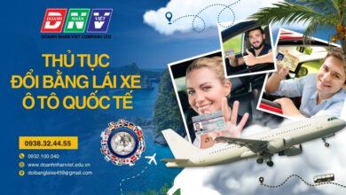 Thủ tục đổi bằng lái xe ô tô quốc tế