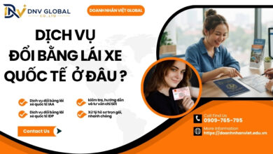 Dịch vụ đổi bằng lái xe quốc tế ở đâu ?