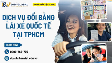 Dịch vụ đổi bằng lái xe quốc tế tại TPHCM
