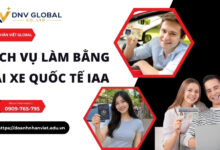 Dịch vụ làm bằng lái xe quốc tế IAA