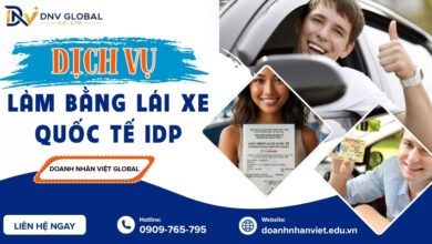 Dịch vụ làm bằng lái xe quốc tế IDP