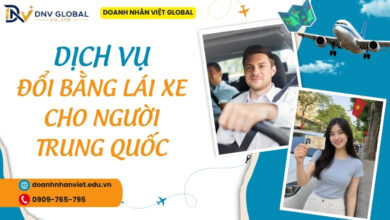 Dịch vụ đổi bằng lái xe cho người Trung Quốc