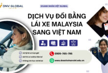 Dịch vụ đổi bằng lái xe Malaysia sang Việt Nam