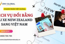 Dịch vụ đổi bằng lái xe New Zealand sang Việt Nam
