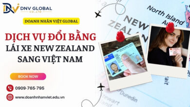Dịch vụ đổi bằng lái xe New Zealand sang Việt Nam