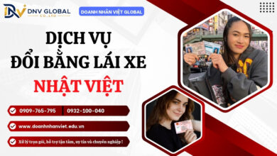 Dịch vụ đổi bằng lái xe Nhật Việt