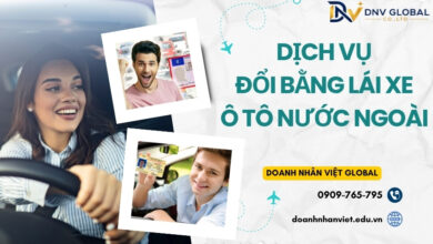 Dịch vụ đổi bằng lái xe ô tô nước ngoài