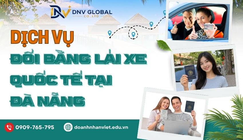 Dịch vụ đổi bằng lái xe quốc tế tại Đà Nẵng